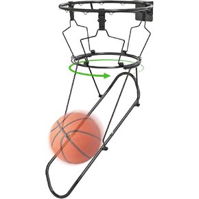 KingDolly 360° Swivel Track Basketball Return Attachment, Basketball Rebounder with 3 Anti-Slip Buckles, Ball Return for Basketball Hoop for Solo Practice, Shooting Training Indoor/Outdoor in Saudi Arabia