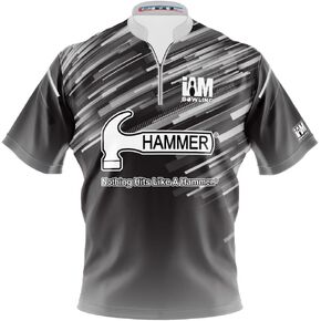 Logo Infusion Dye-Sublimated Bowling Jersey (Sash Collar) - I AM Bowling Fun Design 2006-HM - Hammer in Saudi Arabia