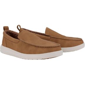 HEYDUDE Paul Washed Doeskin Tan Men’s Shoes in Kuwait