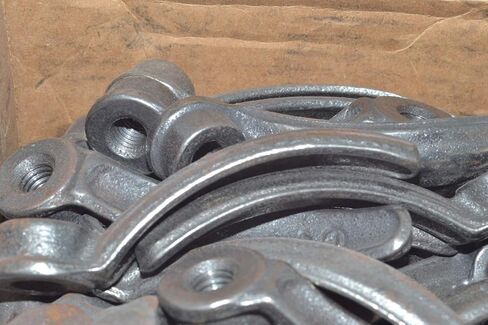 Handle Nut, Iron, 1/2-13 x 4-1/2 In, Pk 25 in Saudi Arabia