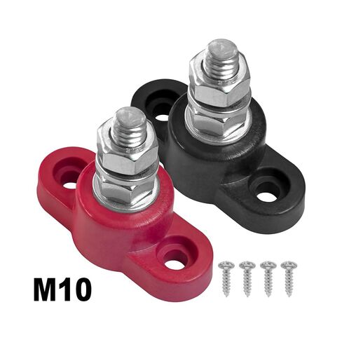 قطع غيار السيارات الفولاذ المقاوم للصدأ المعيار البريطاني M8، M10 عمود طرفي بسبار أسلاك واحد، مقاوم لدرجة الحرارة العالية ورأس توصيل بطارية ثابت in Kuwait