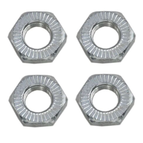 yukata Silver 3/8inch Bicycle nut Bike Axle Nuts Wheels Hub Shaft Nut Bicycle Parts for Road Bikes, Mountain Bikes 4PCS in Saudi Arabia