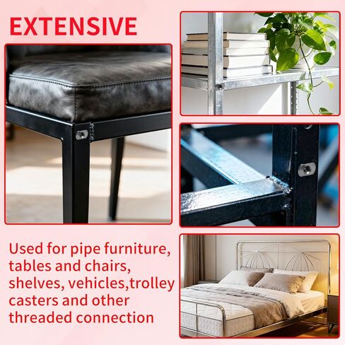 30Pcs Weld Nuts Set,T-Shaped Weld Nuts Kit,3/8 in,5/16 in,1/4 in Tab Base UNC Carbon Steel Machine Screw,T-Nuts 2 and 4 Projection Base for Furniture,Vehicles,Caster and Industry Machine in Kuwait