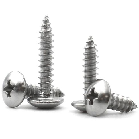 M6 12/14/16-100MM 304 Stainless Steel Mushroom Head Wood Screw Cross Recessed 10Pcs(16mm) in Saudi Arabia