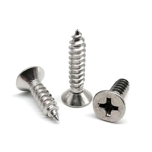 M5.5 M6.3 16/20-22/25/50mm Flat Countersunk Head Screw 304 A2 Stainless Steel 10Pcs(40mm,10pcs M6.3) in Saudi Arabia