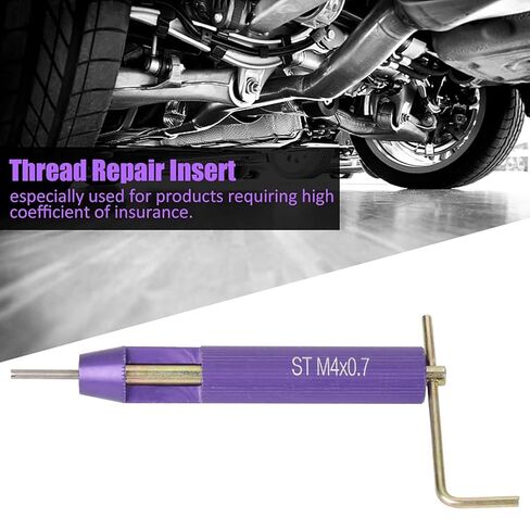 Helical Insert, 50Pcs Thread Repair Installation Kit Stainless Steel Helicoil Type Set, M4 Threaded Insert in Saudi Arabia