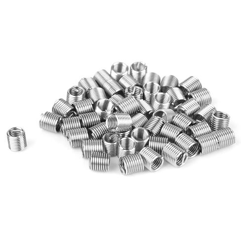 Helical Insert, 50Pcs Thread Repair Installation Kit Stainless Steel Helicoil Type Set, M4 Threaded Insert in Saudi Arabia