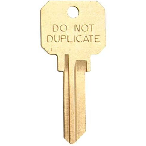 KABA ILCO DND-1063KW Kw1 Kwikset "Do Not Duplicate" مفتاح فارغ 50 حزمة، 1 بوصة × 1 بوصة × 1 بوصة (عبوة من 50 قطعة) in Kuwait