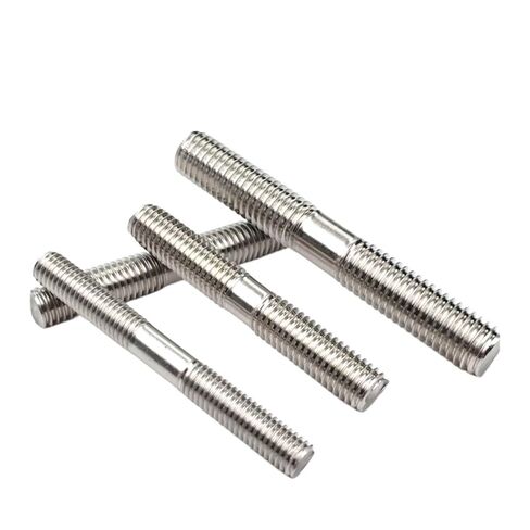 قضيب ملولب مزدوج الأطراف من الفولاذ المقاوم للصدأ 316 M6 M8 M10 M12 - شريط ملولب مزدوج الرأس متين (40 مم M6 2 قطعة) in Kuwait