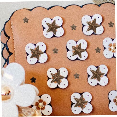 Star Spike Studs for DIY Craft Metal Rivets for Decorative Claw Nails Clothing Rivets Fashion Accessory in Saudi Arabia