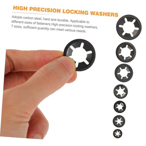 BESPORTBLE 630pcs Carbon Steel Bearing Clip Retaining Assortment Fasteners Plum Washers for Automotive and Mechanical Applications in Saudi Arabia