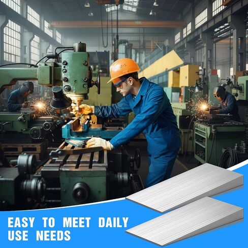 Otoolling 8 Pcs Steel Flange Wedges Beveled Washers Right Angle Wedges Triangular Metal Gaskets Shims for Lathes, Welding Machines Equipment (3.94'' X 1.97'' X 0.39'') in Saudi Arabia