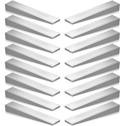 Otoolling 8 Pcs Steel Flange Wedges Beveled Washers Right Angle Wedges Triangular Metal Gaskets Shims for Lathes, Welding Machines Equipment (3.94'' X 1.97'' X 0.39'') in Saudi Arabia