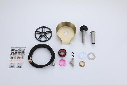 Aquatiq AquaDuo Glass Rinser and Kitchen Sink Sprayer Combo, Stainless Steel Cup Washer, Cup Cleaner for Sink, Bar Glass Rinser, Bottle Washer Sink Attachment, Glass Cleaner for Sink in Saudi Arabia