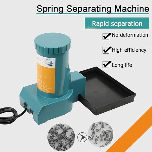 35W Small Separating Machine Tool,Automatic Spring Separator Spring Splitter,Small Tangled Spring Splitter 2-30mm Spring Split Separator,for 2-15 mm Out Diameter Coil Springs in Saudi Arabia