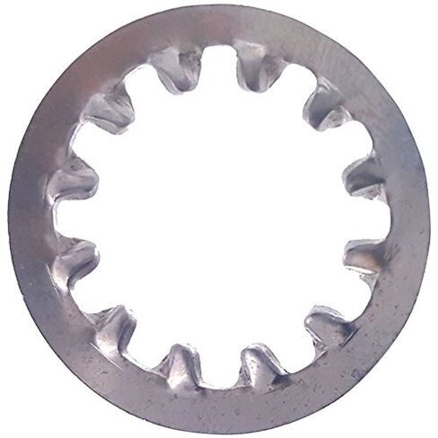 #8 Internal Tooth Lock Washers, Stainless Steel 410, Plain Finish, Quantity 100 by Fastenere in Saudi Arabia