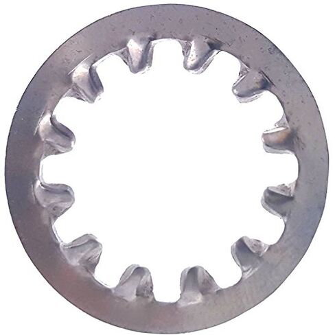 #8 Internal Tooth Lock Washers, Stainless Steel 410, Plain Finish, Quantity 100 by Fastenere in Saudi Arabia