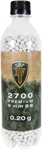 Elite Force Premium 6mm Airsoft BBS Ammo, .25 Gram, 2700 Count in Kuwait