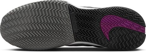 Nike Air Zoom Vapor Pro 2 Men's Clay Tennis Shoes (DV2020-006, Smoke Grey/Dark Smoke Grey/Black/Sangria) in Saudi Arabia