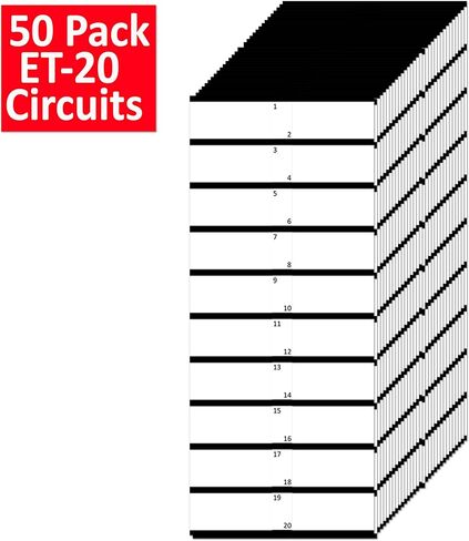 20 دائرة -2pack قاطع الدائرة قاطع الدليل الملصقات/ملصقات/ملصقات ، استبدال لمراكز Eaton الكهربائية/التحميل CHMS in Kuwait