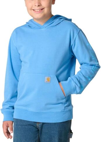 سويت شيرت Carhartt بأكمام طويلة للجنسين معاد تصميمه لصبغ الملابس in Kuwait
