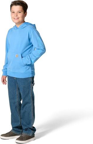 سويت شيرت Carhartt بأكمام طويلة للجنسين معاد تصميمه لصبغ الملابس in Kuwait