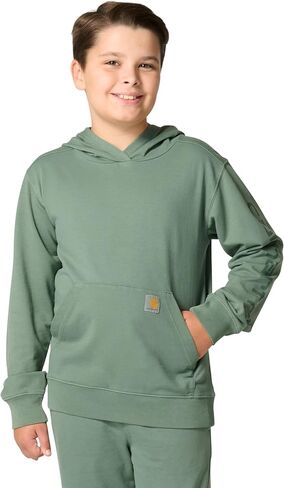 سويت شيرت Carhartt بأكمام طويلة للجنسين معاد تصميمه لصبغ الملابس in Kuwait