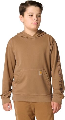 سويت شيرت Carhartt بأكمام طويلة للجنسين معاد تصميمه لصبغ الملابس in Kuwait