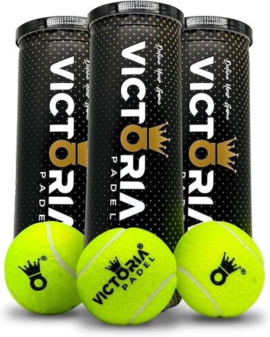Ball – Professional Padel Balls Certified by FIP – Durable Padel Balls with Consistent Bounce – Premium Felt for High Performance – Tube of 3 Tournament-Ready Padel Balls in Saudi Arabia