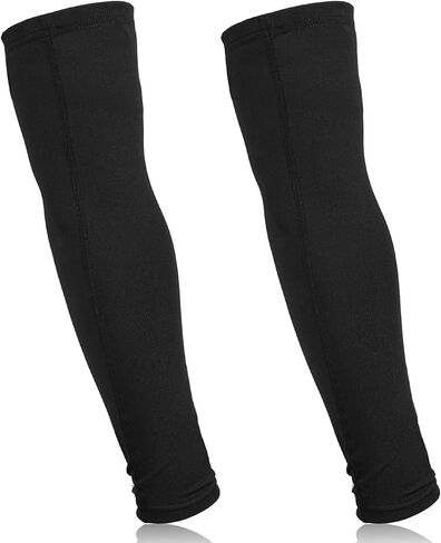 Telooco Volleyball Arm Sleeves Youth Girls Black Compression Sleeve Volleyball Arm Pads for Women Teen Girls Kids (S) in Saudi Arabia