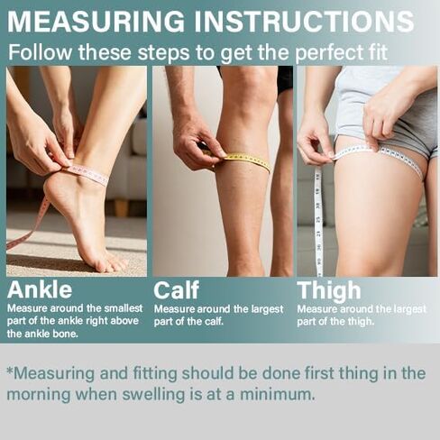 Abodhu Thigh High Compression Socks Support Stockings Footless Leg Compression Sleeve for Workout Gym Running Yoga in Saudi Arabia
