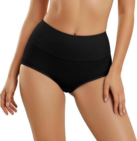 Women's Cotton Underwear High Waisted Ladies Full Coverage Panties in Saudi Arabia