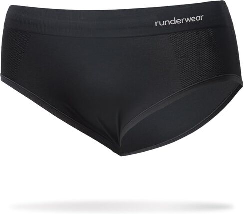 Runderwear Womens Running Hipster – Low Rise Running Underwear for Women, Seamless Hipster Briefs, Sports Underwear in Kuwait
