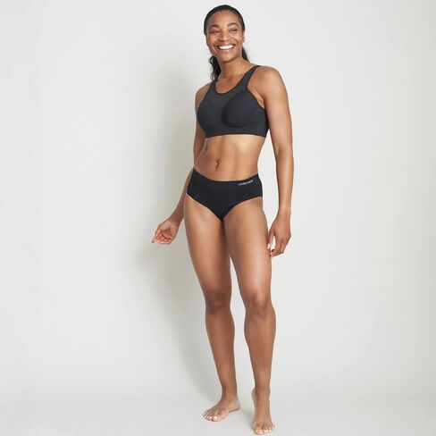 Runderwear Womens Running Hipster – Low Rise Running Underwear for Women, Seamless Hipster Briefs, Sports Underwear in Saudi Arabia
