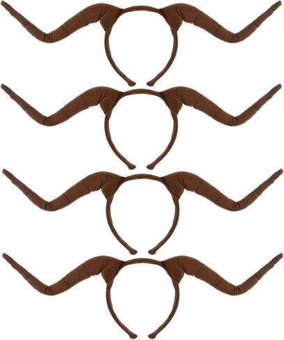 HODRME 4 PCS PUPPY DOG EARS HALLWAND-Halloween Christmain Festival Party Animal Cosplay Combands in Kuwait