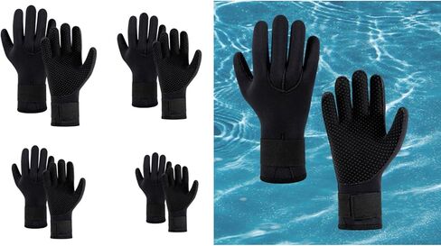 Vdaxvme Wetsuit Gloves Neoprene Scubas Diving 5MM Surfing for Men Women Thermal Anti Slip Flexible Water Quick Drying Glove in Saudi Arabia