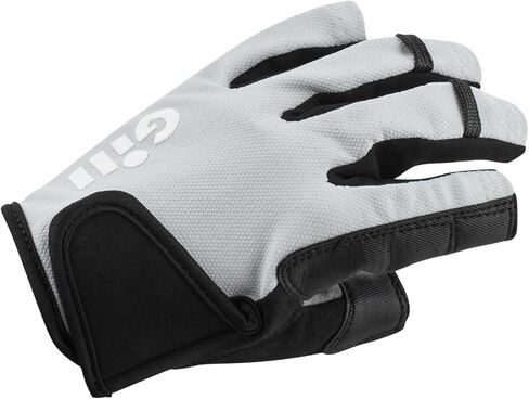 Gill Womens Short Finger Championship Sailing Gloves - 50+UPF Sun Protection, Water Repellent & Flexible Dura-Grip Palm in Kuwait