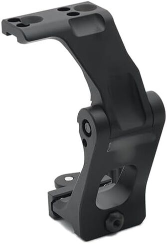 ORPUNA Flip Up 2.91" Magnifier Scope Mount with 8 Slots Red Dot Sight Riser Mount Heighten Base Combo，Compatible with G33 G43 G45 3X 5X Etc Magnifier、EXPS3 558 8T Etc Holographic Sight，for 20mm Rail in Saudi Arabia