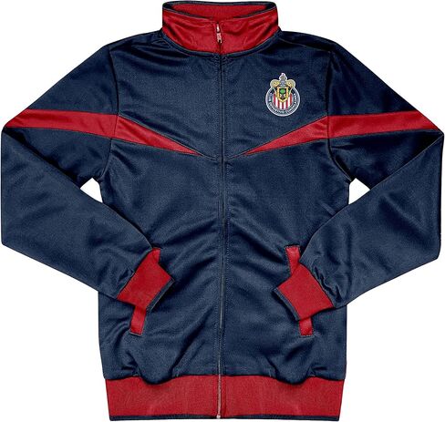 سترة شيفاس للأولاد من Icon Sports، سترة رياضية مرخصة من Chivas de Guadalajara، مقاسات شبابية (شبابية كبيرة) in Saudi Arabia