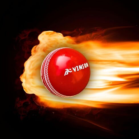 Vinson Junior Cricket Kit Set - Pack Includes Stumps, Wickets, Stands, Bat and Ball | Durable Constructions & Designed for Juniors | Indoor & Outdoor Cricket Playing Set for Kids | Birthday Gift in Kuwait