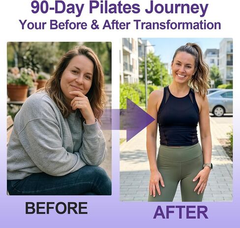 ElaraFit Home Pilates Ring and Ball Set للنساء مع 5 أشرطة مقاومة 13 بوصة مجموعة أدوات أساسية للتمرين على شكل دائرة سحرية للمبتدئين، تنغيم الجسم بالكامل وتشكيل جسمك مع روتين يومي لمدة 15 دقيقة in Kuwait