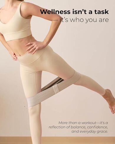 kure.fit مجموعة أساسيات البيلاتس المنزلية للنساء | حلقة بيلاتيس، كرة صغيرة، مجموعة فرقة غنيمة | مجموعة أدوات البيلاتس المبتدئة في صندوق هدايا | يتضمن دليل التمرين in Kuwait