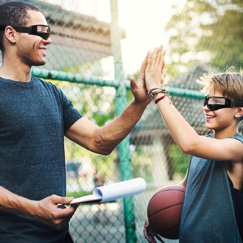 Weewooday Basketball Dribbling Goggles Basketball Training Goggle Dribble Specs Goggle for Team Training Aid Sport Equipment in Kuwait