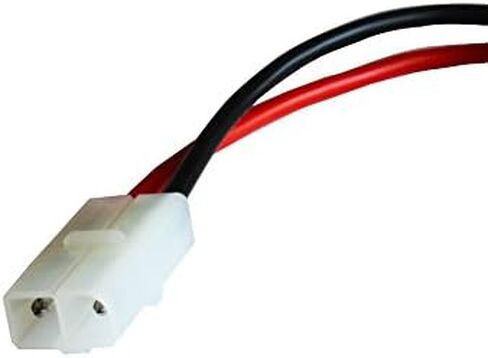Onkuey Tamiya Connector Charger Adapter - One Side Large Female to Mini Male Tamiya Connector for Airsoft Gun LiPO/NiMH Battery in Saudi Arabia
