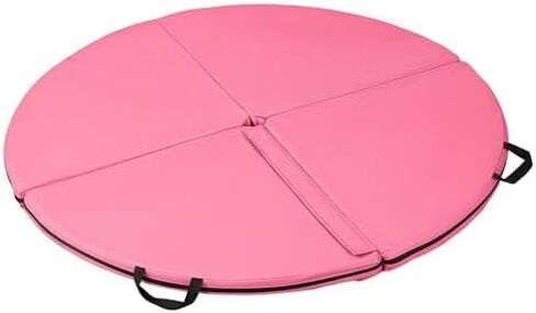 Port Fold Crash Mat - Thick EPE Foam Padding with Carrying Handles, Ideal for Dance Training, Exercise, Gymnastics, and Fall Safety Protection in Saudi Arabia