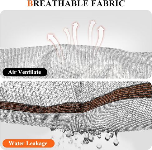 غطاء ظل الترامبولين من Inlisy بطول 14-16 قدمًا و6 أقطاب مقاس كبير، خيمة فقط، غطاء ترامبولين صغير للحماية من الشمس، مظلة ترامبولين سهلة التركيب (فضي، 16 قدم) in Kuwait