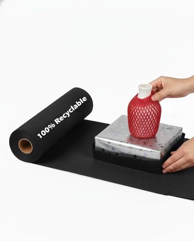 ورقة تعبئة قرص العسل ، ومواد التعبئة لتحريك ورقة تغليف وسادة قرص العسل ، مستلزمات الحزمة للعناصر الهشة لفة لحماية النقل ، 11.5 "× 164 '(أخضر داكن) in Kuwait