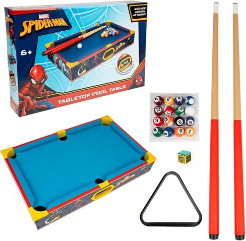 Spider-Man Wooden Tabletop Pool Table in Saudi Arabia