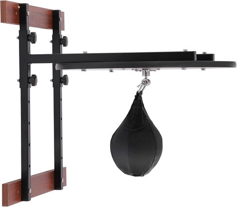 GUIAFUHYE Heavy Duty Adjustable Speed Bag Platform Kit, Height Wall Mount Professional Fitness Ball Boxing Reaction Training Kit with Shackle Swivel in Saudi Arabia
