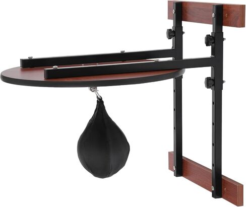 GUIAFUHYE Heavy Duty Adjustable Speed Bag Platform Kit, Height Wall Mount Professional Fitness Ball Boxing Reaction Training Kit with Shackle Swivel in Saudi Arabia